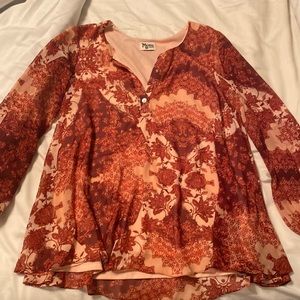 Show Me Your Mumu flowy shirt